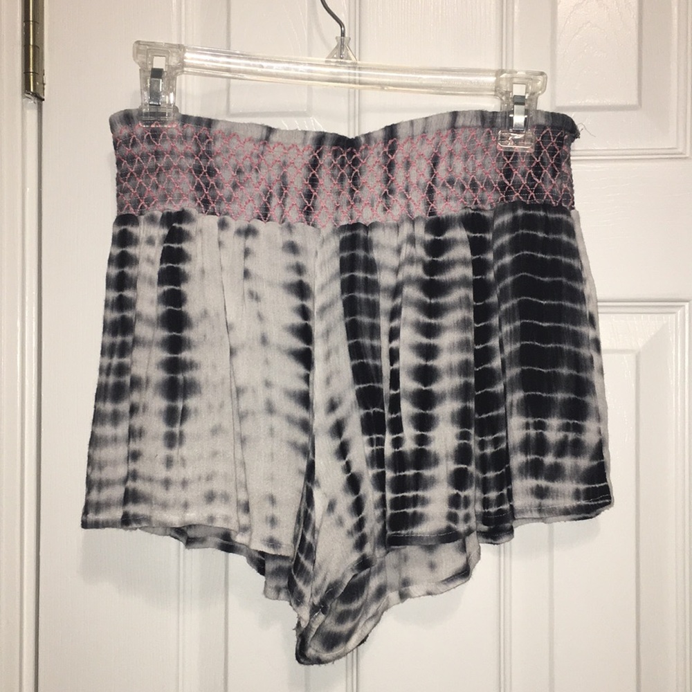 Tie dye shorts